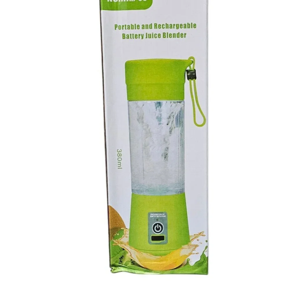 Portable Rechargeable Battery Juice Smoothie Pink Portable Travel Blender New